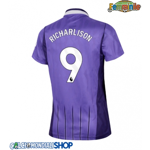Maglie da calcio Tottenham Hotspur Richarlison #9 Terza Maglia Femminile 2026-27 Manica Corta